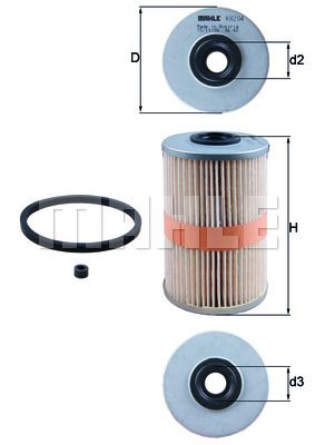 WILMINK GROUP Kütusefilter WG1215159